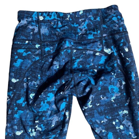 Sweaty Betty the power leggings xs green/black camo like design - Picture 5 of 6